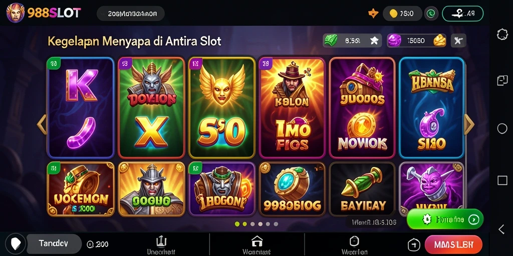 Gameplay menyeramkan di dunia kegelapan 988SLOT.