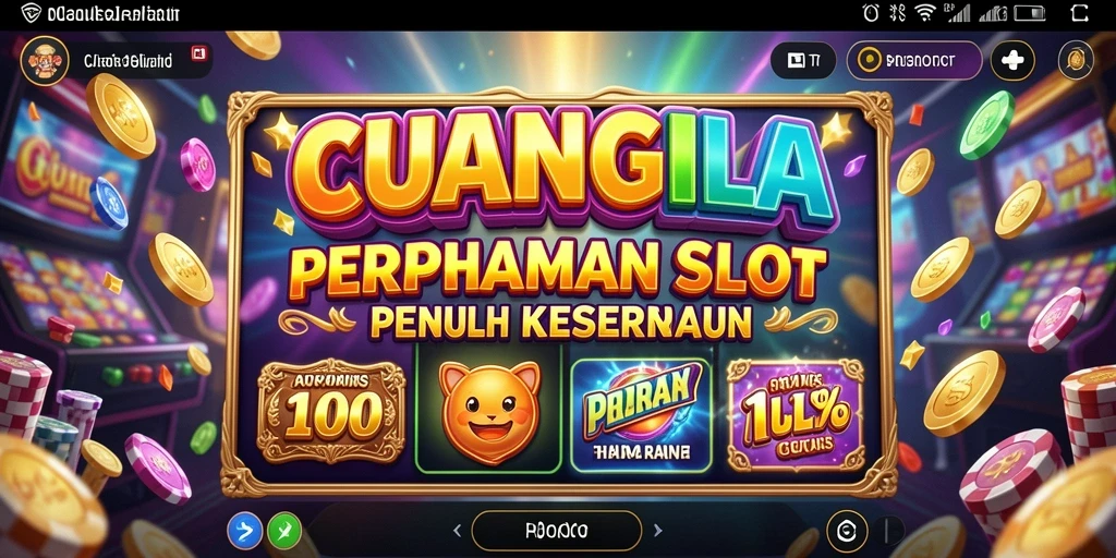 Screenshot utama CUANGILA menampilkan pengalaman bermain Slot yang mengasyikkan.