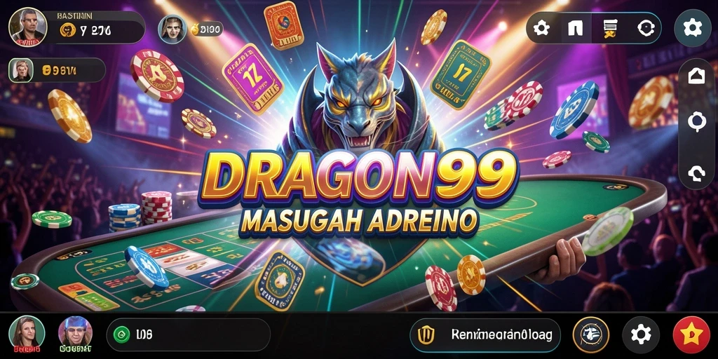 Gameplay DRAGON99 yang menyenangkan dengan berbagai pilihan permainan kasino.