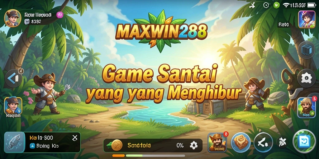 Tampilan gameplay MAXWIN288 yang menarik dan seru.