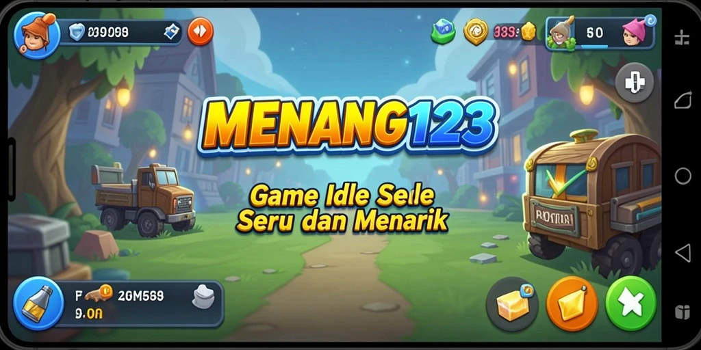 Tampilan menarik gameplay MENANG123 yang menyenangkan dan santai.