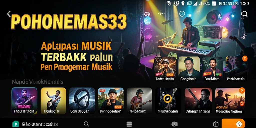 Tampilan menarik dari gameplay interaktif di POHONEMAS33.