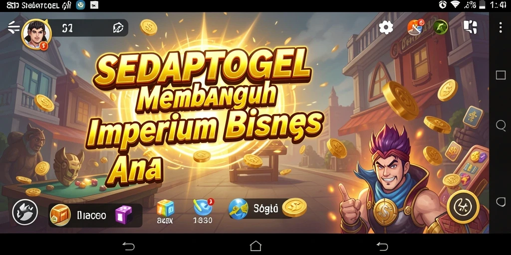Tampilan gameplay SEDAPTOGEL yang menarik dan interaktif.