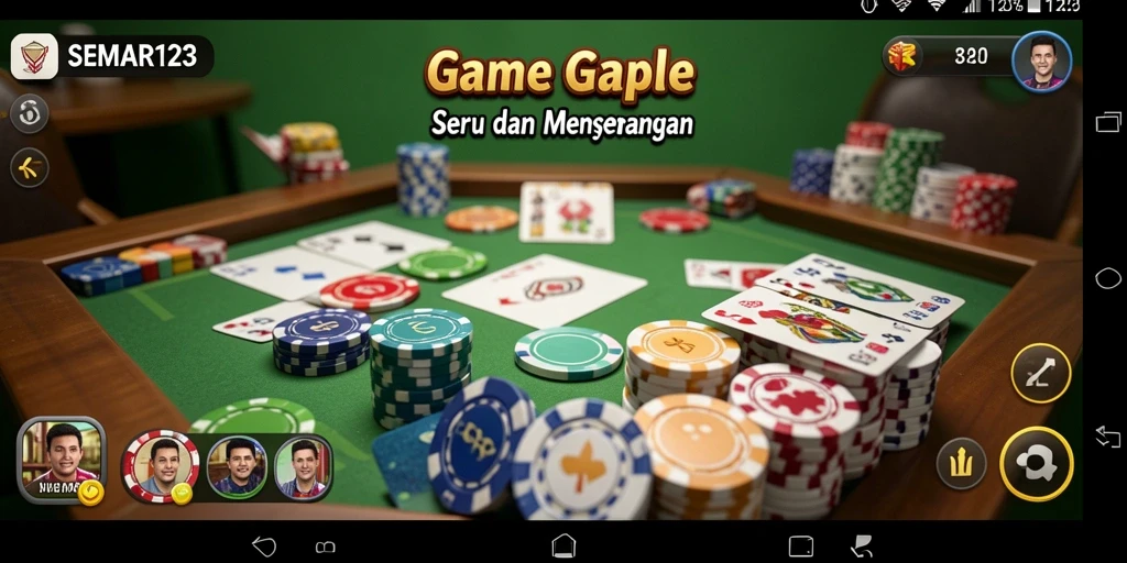 Tampilan gameplay SEMAR123 yang seru dan interaktif.