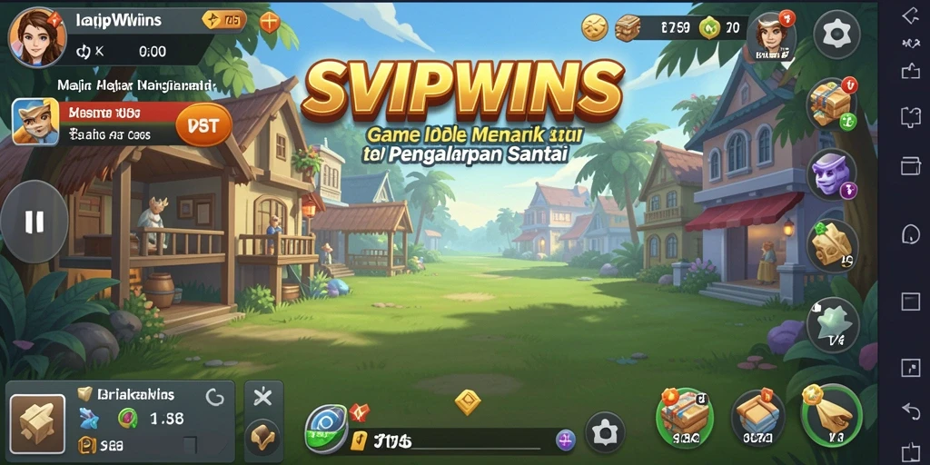 Tampilan menarik dari gameplay Idle SVIPWINS yang unik.